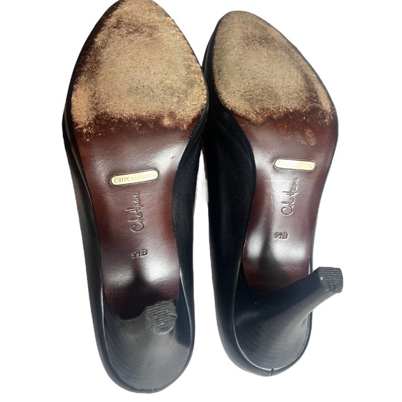 Cole Haan Nike Air Platform Pump Heels | Black | Womens 9.5 - Picture 13 of 13